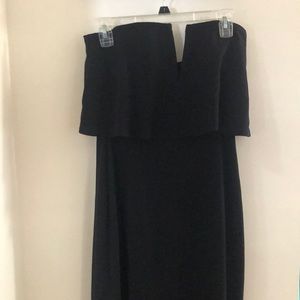 BCBGMAXAZARIA Long Black Dress